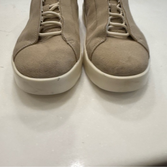 Zara Mens Taupe Suede Sneakers With White Chunky Soles NEW! Size US 9 EU 42 - Picture 4 of 10